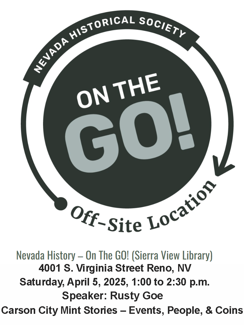 NHS Rusty Goe Carson City Mint Promotional Poster 2